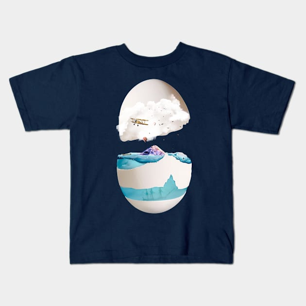 eggventure Kids T-Shirt by jbaki